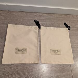 Valentino Garavani Cream Dust Bags